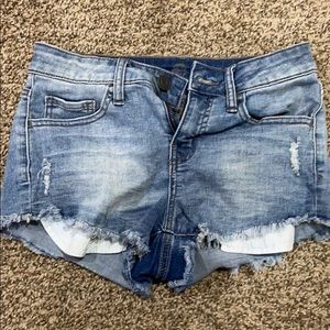 Ripped Jean shorts